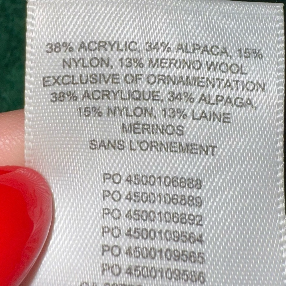 Aritzia Wilfred free Gwyneth Sweater green XS - Picture 4 of 4